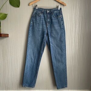 American Eagle Mom Straight Jeans Womens size 0